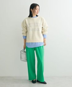 Green Parks ロゴラメニットプルオーバー