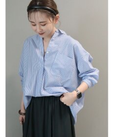 AMERICAN HOLIC ＵＶカット加工バックタックシャツチュニック