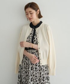 YECCA VECCA 【UVカット】クルーネックカーディガン