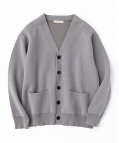 UNFILO MENS 【男女兼用/新色追加】スウェットライク ニットカーディガン [24年秋冬商品]