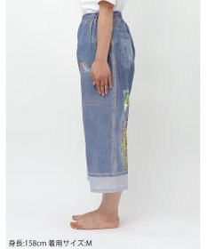 tsumori chisato SLEEP ツモリチサト ボトムス 綿100%(本体) 楊柳素材 8分丈 レディース UOT215 /ワコール