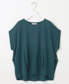 ANY SIS 【接触冷感・UVカット・洗える】ハイストレッチスムースフレンチスリーブ カットソー