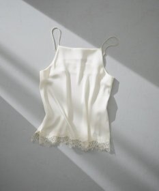 23区 S サテンレースキャミソール