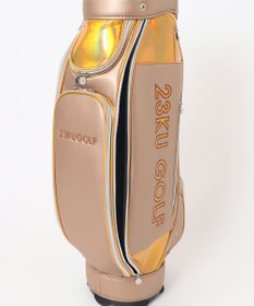 23区GOLF 主役級の華やかさ【UNISEX】ホログラム キャディバッグ 見た目・収納力・機能性抜群 ラウンドに最適！