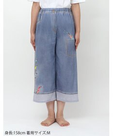 tsumori chisato SLEEP ツモリチサト ボトムス 綿100%(本体) 楊柳素材 8分丈 レディース UOT215 /ワコール