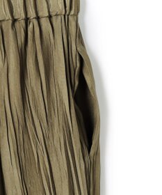 uncrave マシーンプリーツ ギャザーパンツ