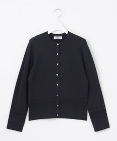 J.PRESS LADIES S 【洗える】RAYON ELITE STRETCH クルーネック カーディガン