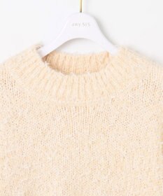 ANY SIS 【洗える】リボンヤーンミックス ニット