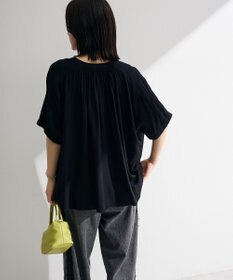 Green Parks 【WEB限定】アソート柄さらっとレーヨンブラウスⅡ