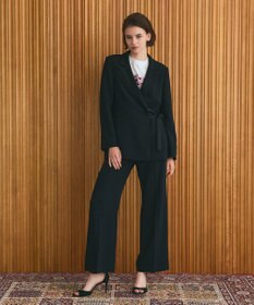 GRACE CONTINENTAL サテンボウ付テーラードジャケット