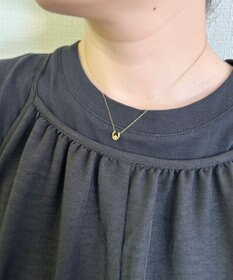 Phoebe 【金属アレルギー対応】シャイニーホースシューネックレス/サージカルステンレス ゴールド