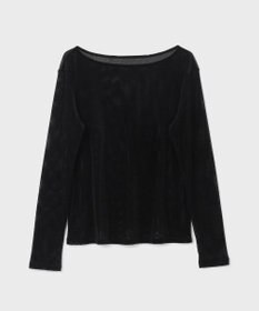 GRACE CONTINENTAL ベロアカットトップ