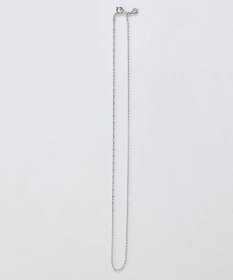 Phoebe 【金属アレルギー対応】リンキービーンデザインチェーンネックレス　シルバー　ニッケルフリー