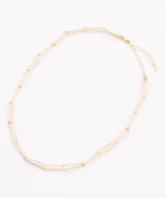 組曲 ツイストパールチェーン ネックレス