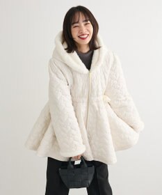 Green Parks ・ｓｗｉｎｇ　ｂｙ　ハートキルトフレアコート