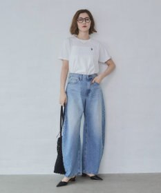 WEGO ワイドカーブデニムパンツ