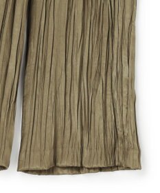 uncrave マシーンプリーツ ギャザーパンツ