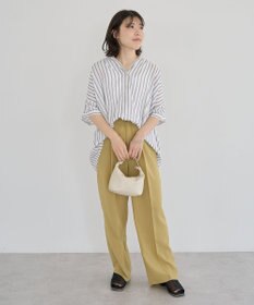 Green Parks 【WEB限定】アソート柄さらっとレーヨンブラウスⅡ