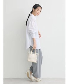 earth music&ecology パールボタンオーバーシャツ