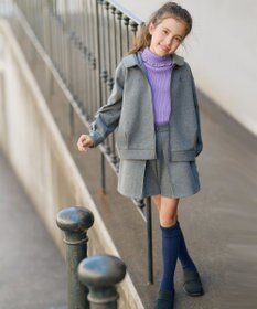 組曲 KIDS 【110-140cm】リブ ニット