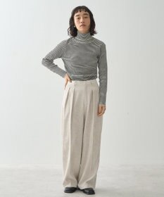 AMERICAN HOLIC バイパチリブタートルネックニットプルオーバー