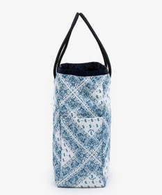 LeSportsac LARGE 2 WAY TOTE/バンダナブリーズ/ディープシーブルー