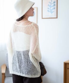 WEGO モヘアライクニットプルオーバー