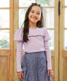 組曲 KIDS 【150-160㎝】パフスリーブ トップス