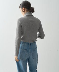 AMERICAN HOLIC バイパチリブタートルネックニットプルオーバー
