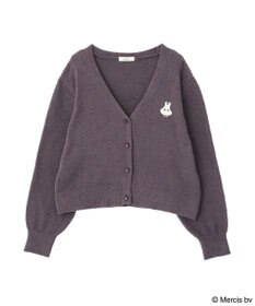 earth music&ecology 【予約】miffy/earth モコモコカーディガン