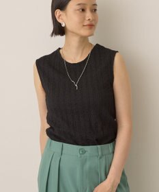 AMERICAN HOLIC フクレジャガードノースリーブトップス