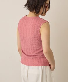 AMERICAN HOLIC フクレジャガードノースリーブトップス