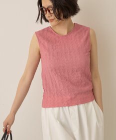 AMERICAN HOLIC フクレジャガードノースリーブトップス