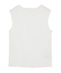 AMERICAN HOLIC フクレジャガードノースリーブトップス