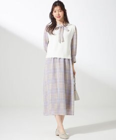 ANY SIS 【2SET】ニットジレワンピース セット