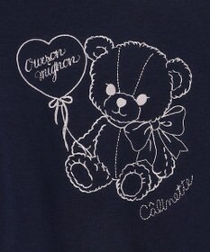 ANY KIDS アニマル刺繍 裏シャギー トレーナー