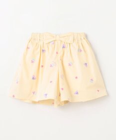 ANY KIDS 総柄刺繍 キュロット