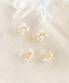 Phoebe ≪TV番組着用商品≫【痛くないシリーズ】ファンシーパールライトフィットイヤリング