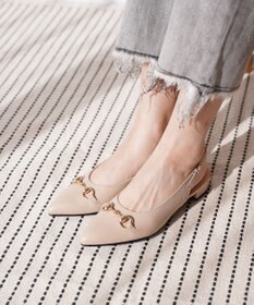 Pointer 日本製 本革ビット付きミュール