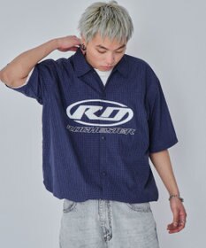 WEGO 【ユニセックス着用ITEM】リップストップグラフィックシャツ（SS）