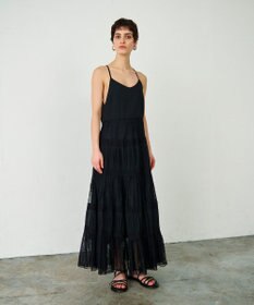 GRACE CONTINENTAL レースコンビキャミソールワンピース