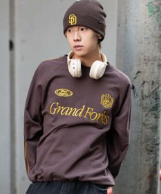 WEGO 【ユニセックス着用ITEM】ショートドロストラインプルオーバー