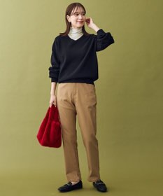 ANY L 【ウエストゴム】7days裏起毛テーパードパンツ