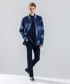 JOSEPH HOMME グラデーションメランジ　ニットカーディガン　