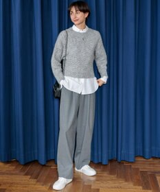 23区 クリスタル付き 2WAY コイン ネックレス