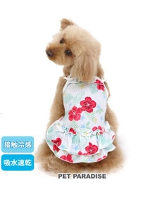 ペットパラダイス 花柄ワンピース 【小型犬】 / PET PARADISE