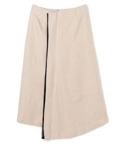 BEIGE， CHESTNUT / デザインスカート