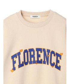 Green Parks ・Ｄｏｕｂｌｅ　Ｆｌａｇｓ　ロゴｐｔ＆刺繍スウェット