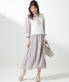 ANY SIS 【2SET】ニットジレワンピース セット