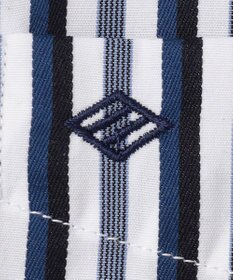 JOSEPH ABBOUD 【オーガニックコットン・柔らかな肌触り】カラーストライプ シャツ